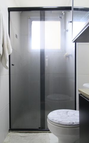 Apartamento à venda com 78m², 3 quartos e 2 vagasBanheiro da Suíte