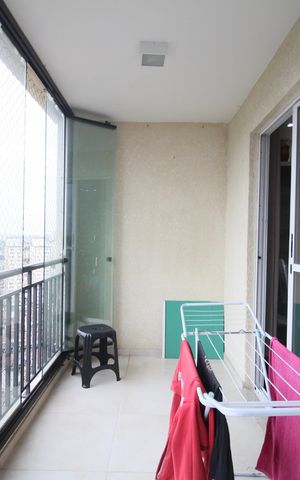 Apartamento à venda com 78m², 3 quartos e 2 vagasVaranda