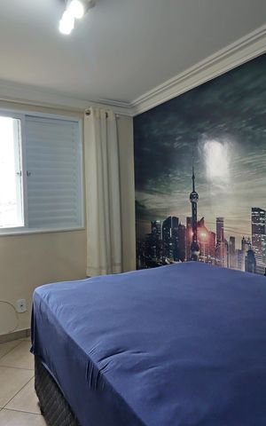 Apartamento à venda com 52m², 2 quartos e 1 vagaQuarto 1