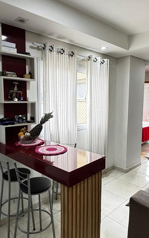 Apartamento à venda com 100m², 2 quartos e 1 vaga Apartamento à venda com 100m², 2 quartos e 1 vagaSala - Sala de Jantar