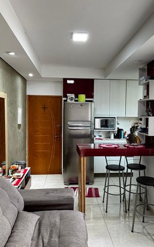 Apartamento à venda com 100m², 2 quartos e 1 vaga Apartamento à venda com 100m², 2 quartos e 1 vagaSala - Sala de Jantar