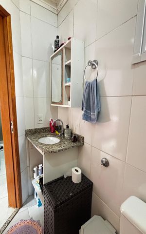 Apartamento à venda com 100m², 2 quartos e 1 vaga Apartamento à venda com 100m², 2 quartos e 1 vagaBanheiro
