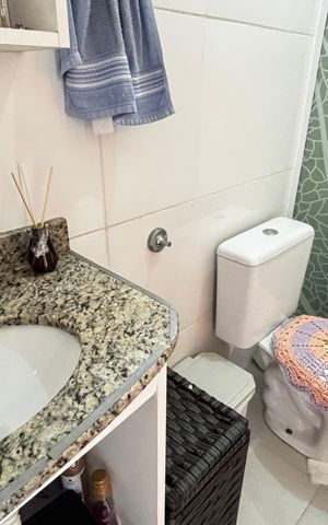 Apartamento à venda com 100m², 2 quartos e 1 vaga Apartamento à venda com 100m², 2 quartos e 1 vagaBanheiro
