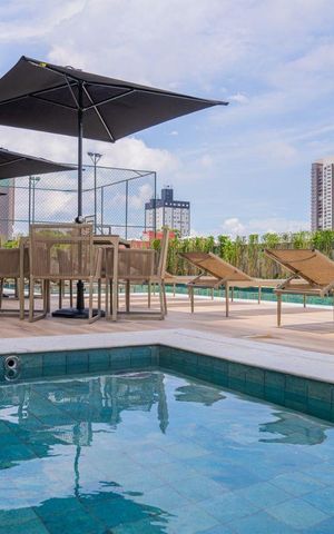 Apartamento à venda com 60m², 2 quartos e 1 vaga Apartamento à venda com 60m², 2 quartos e 1 vagaÁrea comum - Piscina
