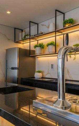 Apartamento à venda com 60m², 2 quartos e 1 vaga Apartamento à venda com 60m², 2 quartos e 1 vagaÁrea comum - Salão de festas gourmet