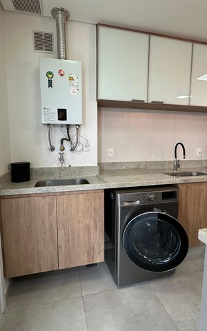 Apartamento para alugar com 66m², 1 quarto e 1 vaga Apartamento para alugar com 66m², 1 quarto e 1 vagaÁrea de Serviço