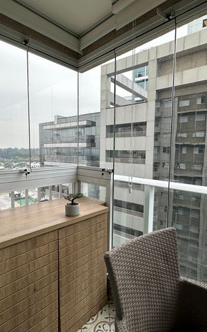 Apartamento para alugar com 66m², 1 quarto e 1 vaga Apartamento para alugar com 66m², 1 quarto e 1 vagaVaranda da Sala