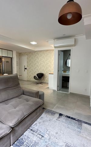 Apartamento para alugar com 66m², 1 quarto e 1 vaga Apartamento para alugar com 66m², 1 quarto e 1 vagaSala