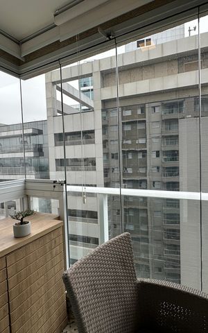Apartamento para alugar com 66m², 1 quarto e 1 vaga Apartamento para alugar com 66m², 1 quarto e 1 vagaVaranda da Sala