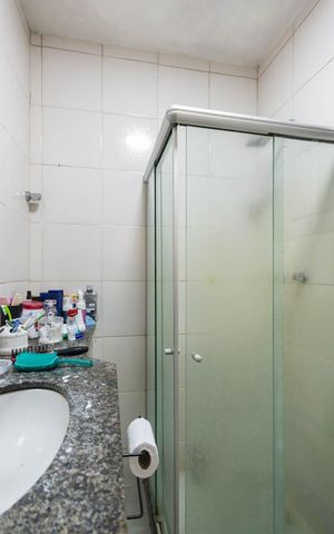 Apartamento à venda com 64m², 2 quartos e 1 vagaBanheiro