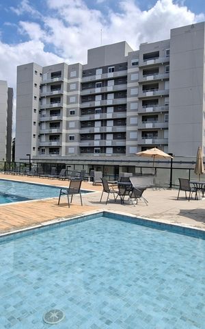 Apartamento à venda com 63m², 2 quartos e 1 vagaLazer condominio
