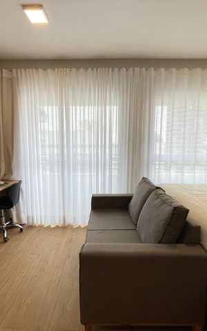 Studio para alugar com 25m², 1 quarto e sem vaga Studio para alugar com 25m², 1 quarto e sem vagaStudio