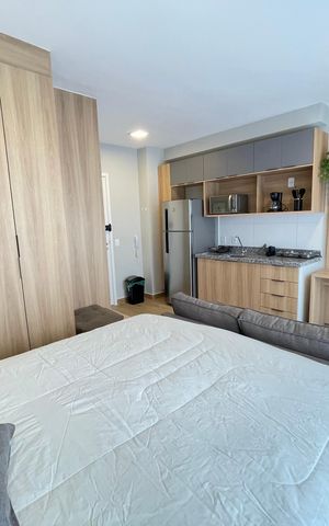 Studio para alugar com 25m², 1 quarto e sem vaga Studio para alugar com 25m², 1 quarto e sem vagaStudio
