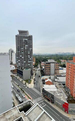 Studio para alugar com 25m², 1 quarto e sem vaga Studio para alugar com 25m², 1 quarto e sem vagaVaranda