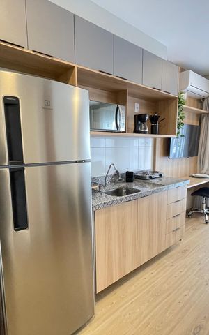 Studio para alugar com 25m², 1 quarto e sem vaga Studio para alugar com 25m², 1 quarto e sem vagaStudio
