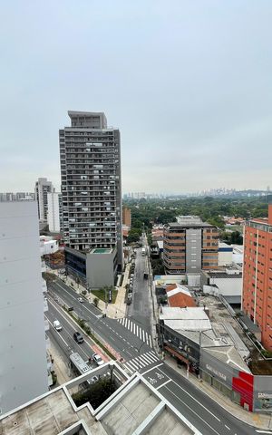 Studio para alugar com 25m², 1 quarto e sem vaga Studio para alugar com 25m², 1 quarto e sem vagaVaranda