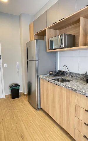 Studio para alugar com 25m², 1 quarto e sem vaga Studio para alugar com 25m², 1 quarto e sem vagaStudio