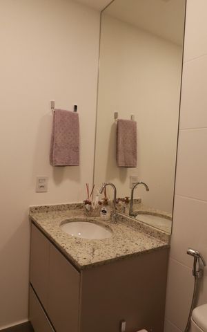 Apartamento para alugar com 44m², 1 quarto e 1 vagaBANHEIRO SUITE 