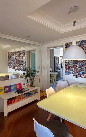 Apartamento à venda com 142m², 3 quartos e 2 vagas Apartamento à venda com 142m², 3 quartos e 2 vagasSala