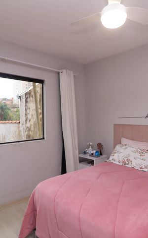 Casa à venda com 90m², 2 quartos e 2 vagasQuarto 1