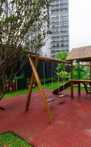 Apartamento para alugar com 26m², 1 quarto e sem vaga Apartamento para alugar com 26m², 1 quarto e sem vagaÁrea comum - Playground