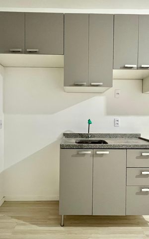 Apartamento para alugar com 26m², 1 quarto e sem vaga Apartamento para alugar com 26m², 1 quarto e sem vagaCozinha