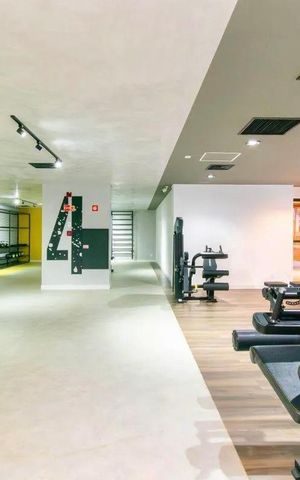 Apartamento para alugar com 26m², 1 quarto e sem vaga Apartamento para alugar com 26m², 1 quarto e sem vagaÁrea comum - Academia