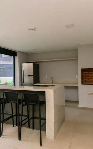 Apartamento para alugar com 26m², 1 quarto e sem vaga Apartamento para alugar com 26m², 1 quarto e sem vagaÁrea comum - Churrasqueira