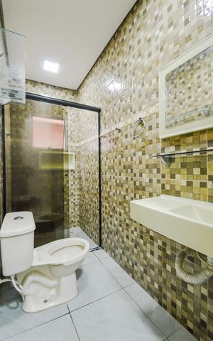 Casa para alugar com 110m², 2 quartos e sem vagaBanheiro Social
