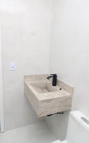 Apartamento à venda com 113m², 2 quartos e 2 vagas Apartamento à venda com 113m², 2 quartos e 2 vagasBanheiro da Suíte