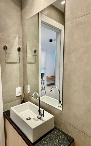 Apartamento para alugar com 33m², 2 quartos e sem vaga Apartamento para alugar com 33m², 2 quartos e sem vagaBanheiro