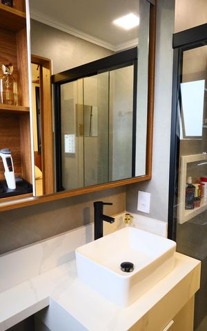 Apartamento à venda com 84m², 3 quartos e 1 vagaBanheiro da Suíte 1