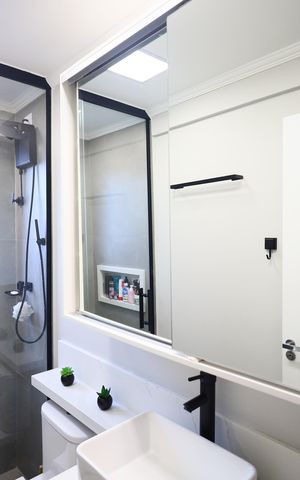Apartamento à venda com 84m², 3 quartos e 1 vagaBanheiro 2