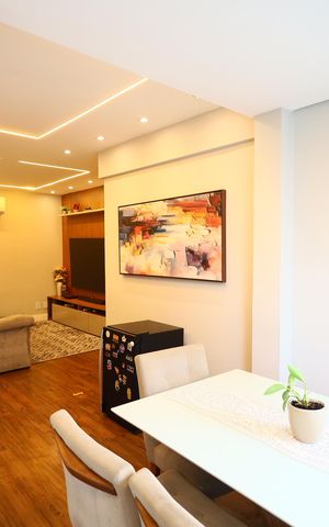 Apartamento à venda com 84m², 3 quartos e 1 vagaSala