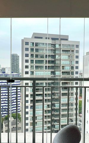 Studio para alugar com 39m², 1 quarto e sem vaga Studio para alugar com 39m², 1 quarto e sem vagaVaranda