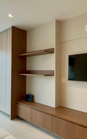 Studio para alugar com 39m², 1 quarto e sem vaga Studio para alugar com 39m², 1 quarto e sem vagaSala