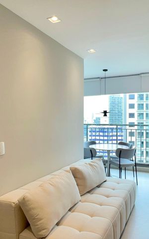 Studio para alugar com 39m², 1 quarto e sem vaga Studio para alugar com 39m², 1 quarto e sem vagaSala