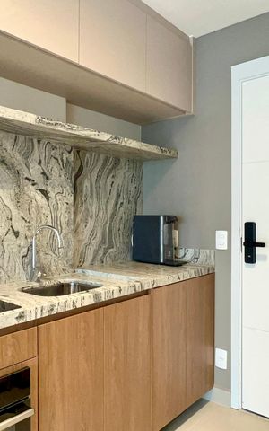 Studio para alugar com 39m², 1 quarto e sem vaga Studio para alugar com 39m², 1 quarto e sem vagaCozinha