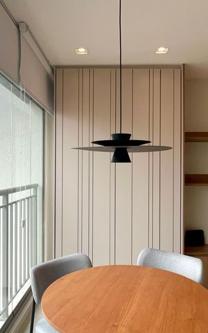 Studio para alugar com 39m², 1 quarto e sem vaga Studio para alugar com 39m², 1 quarto e sem vagaVaranda