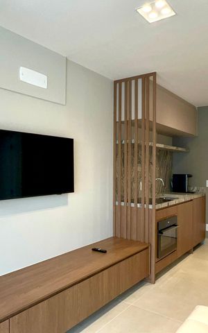 Studio para alugar com 39m², 1 quarto e sem vaga Studio para alugar com 39m², 1 quarto e sem vagaSala