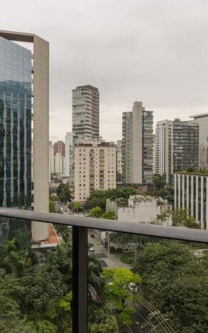 Studio para alugar com 36m², 1 quarto e 1 vaga Studio para alugar com 36m², 1 quarto e 1 vagaSacada