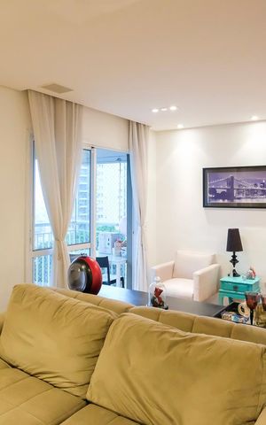 Apartamento à venda com 83m², 2 quartos e 2 vagasSala