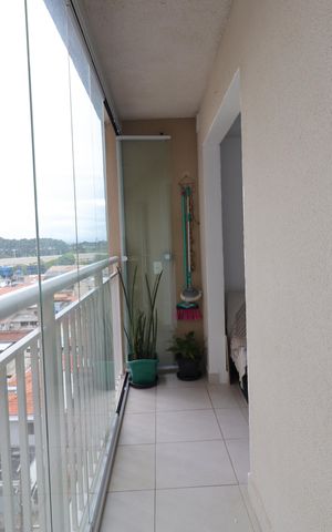 Apartamento à venda com 29m², 1 quarto e sem vagaVaranda