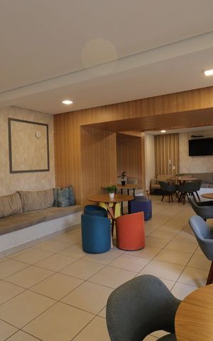 Apartamento à venda com 29m², 1 quarto e sem vagaÁrea comum - Salão de festas