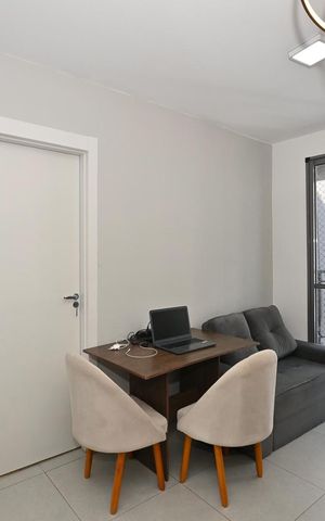 Apartamento à venda com 37m², 2 quartos e sem vagaSala