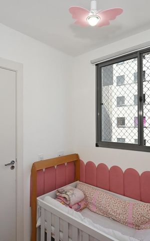 Apartamento à venda com 37m², 2 quartos e sem vagaQuarto 1