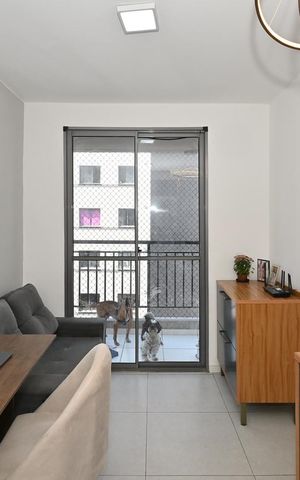 Apartamento à venda com 37m², 2 quartos e sem vagaSala