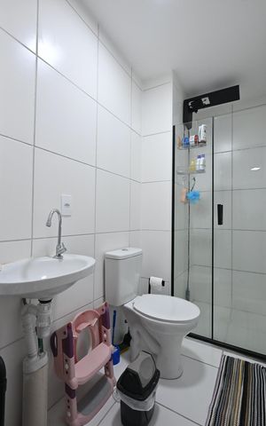 Apartamento à venda com 37m², 2 quartos e sem vagaBanheiro