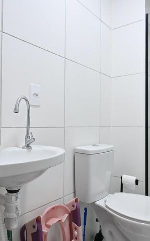 Apartamento à venda com 37m², 2 quartos e sem vagaBanheiro