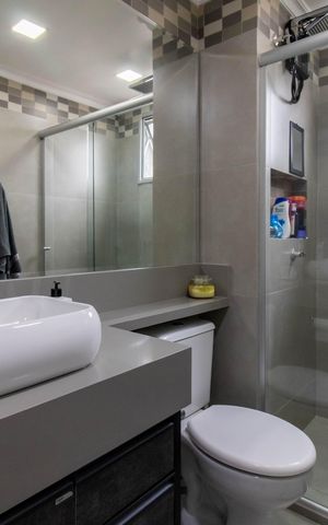 Apartamento à venda com 59m², 2 quartos e 1 vaga Apartamento à venda com 59m², 2 quartos e 1 vagaVista da Suíte
